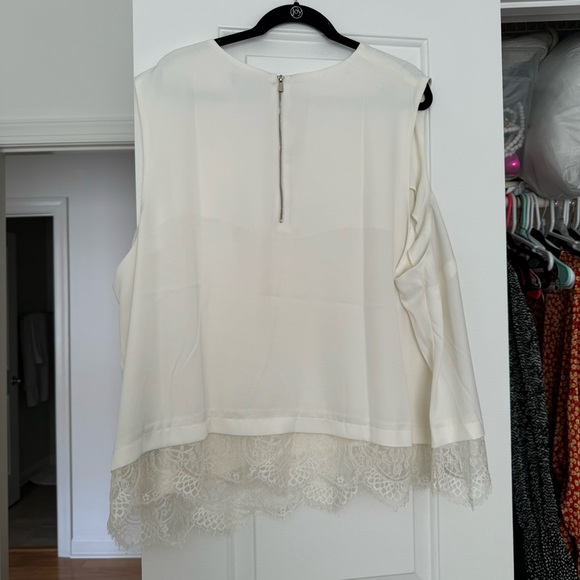 The Limited white lace tank - Picture 2 of 2